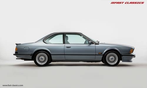 1986 BMW E24 M635 CSi // SOLD SIMILAR REQUIRED VENDUTO