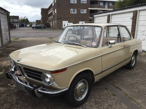 1972 BMW 2002 MANUAL SAHARA BEIGE 3 OWNERS STUNNING SOLD