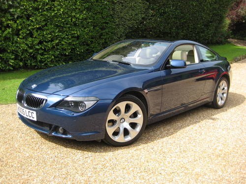 2005 BMW 645CI Auto Coupe With Just 1 Owner From Brand New