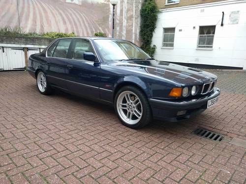 1994 BMW 740 V8 E32 BLUE In vendita