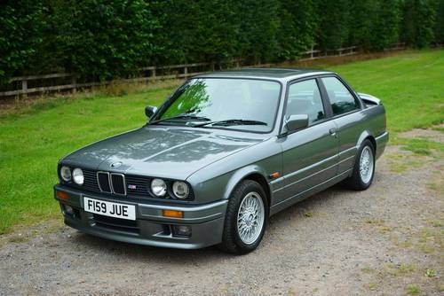 1989 BMW 325i Sport (E30) 2 door manual leather SOLD