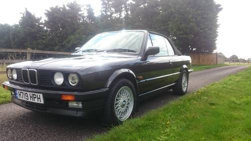1991 BMW 325i E30 convertible cabriolet manual For Sale