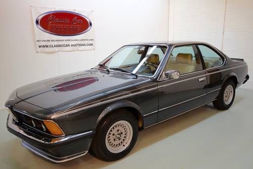 BMW 635 CSI 1980 For Sale by Auction