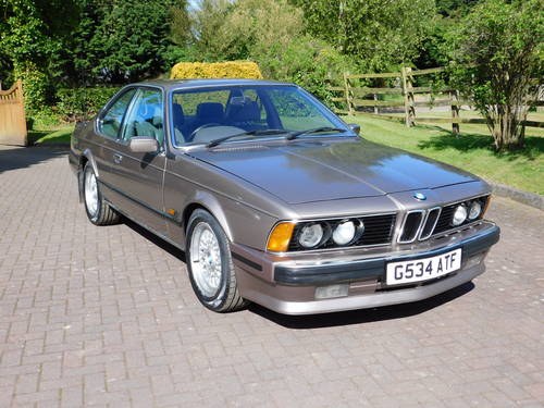 1990 BMW 635 CSI Highline  £5,000 - £7,000 In vendita all'asta