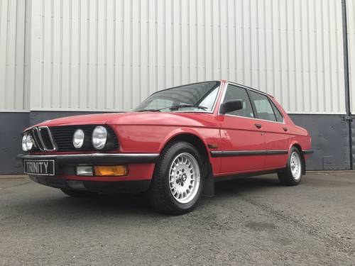 1988 BMW E28 525e -cherished low mileage example For Sale
