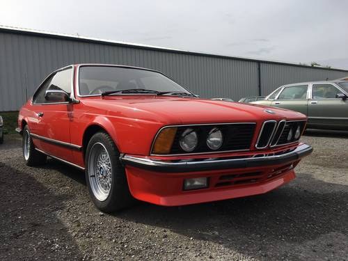 1983 BMW 635 CSI - 89,000 miles £8,000 - £10,000 For Sale by Auction