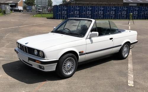 1991 BMW 320i Convertible (E30) For Sale by Auction