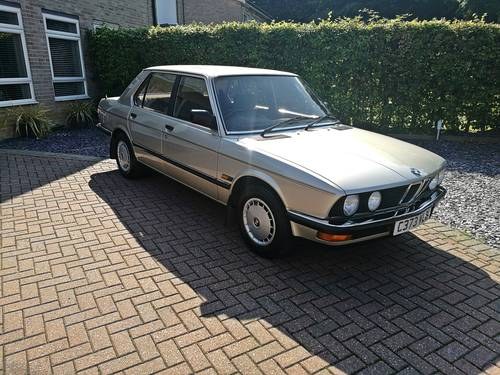 1986 BMW E28 520i, Good condition, Full MOT For Sale