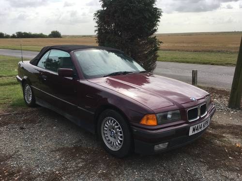 1995 Bmw 325i convertible 1 lady owner For Sale