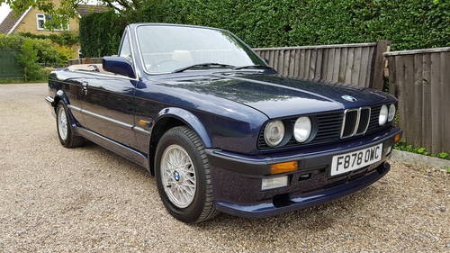 1989 BMW 325i Auto Convertible 95,000 Miles For Sale