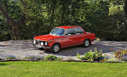 BMW 2002 Tii 1974 Matching Numbers For Sale