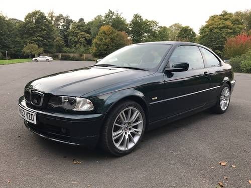 **OCTOBER AUCTION** 2002 BMW 318CI SE For Sale by Auction