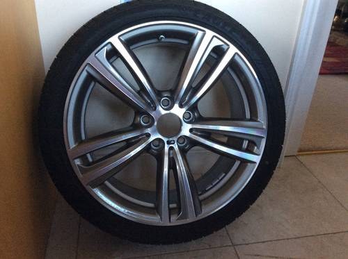 2016 BMW new alloy wheels and tyres SOLD