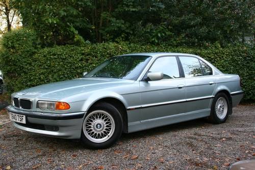 1999 T GLACIER GREEN E38 740I WITH EXCELLENT SPECIFICATION SOLD