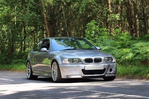 2004 BMW M3 CSL - with BMW warranty from new For Sale