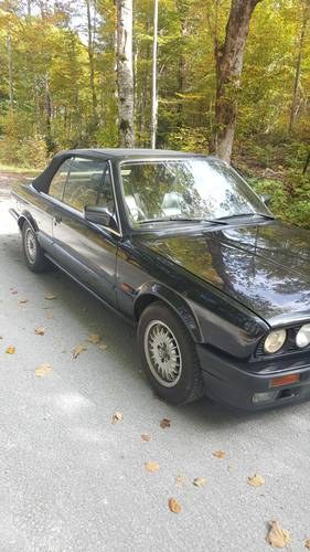 1991 BMW 320i E30 Left-hand Drive Convertible In vendita