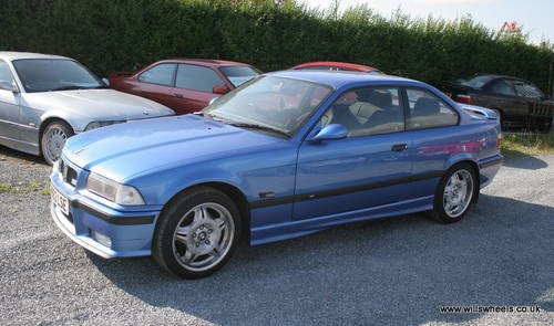 1996 BMW M3 E36 Evo Coupe Estoril Blue Resto Proj. In vendita