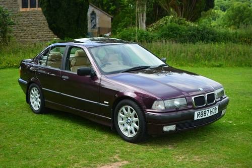 1997 BMW 323i (E36) Individual piped leather, AC, auto SOLD