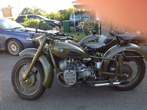 1941 ex Russian military motorcycle combination unit For Sale
