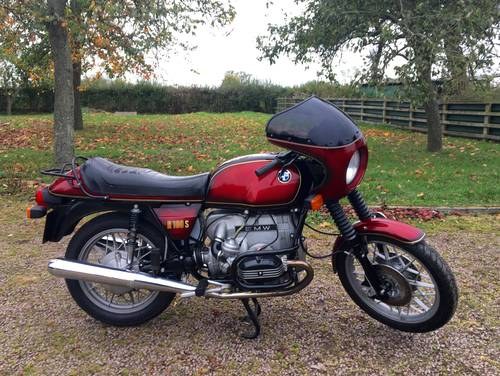 BMW R100S 1981 Totally Restored, With Only 4789 VENDUTO
