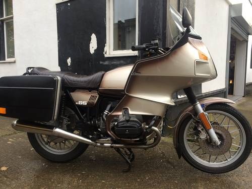1979 BMW R65, with colour matched RS fairing. SOLD