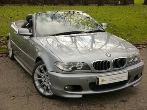 2006 BMW 3 SERIES 2.2 320CI M SPORT 2d CONVERTIBLE 168 BHP For Sale