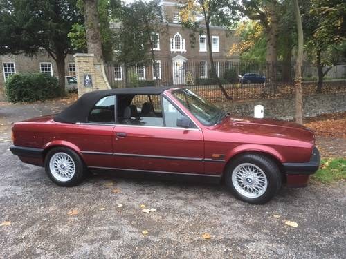 1993 BMW E30 Convertible For Sale
