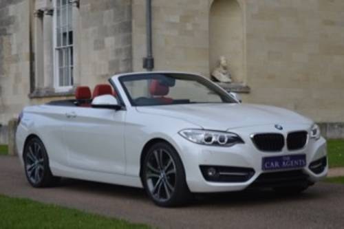2015 BMW 220D Sport Convertible - 14,000 Miles SOLD