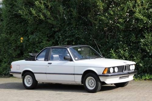 BMW 315 E21 Baur Cabrio TC1 1983 SOLD
