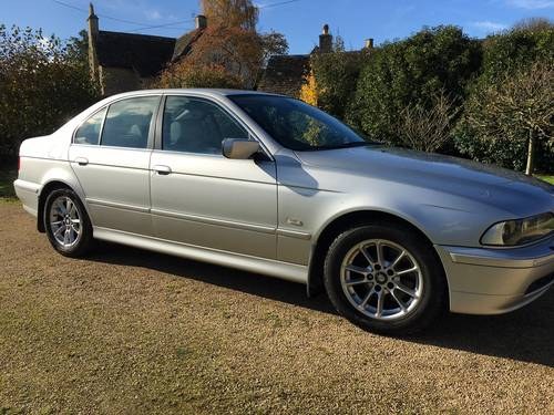 2002 BMW 530I (E39) SHOWING ONLY 39,000 MILES For Sale by Auction