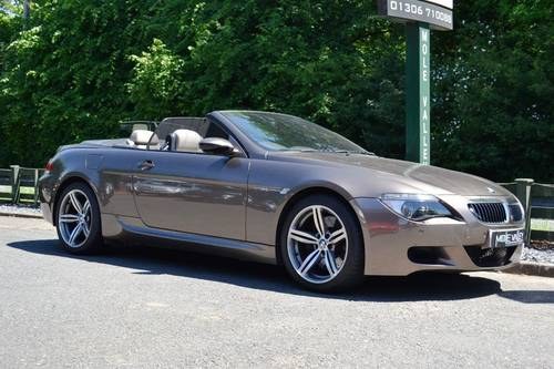 2007 BMW M6 V10 Convertible For Sale