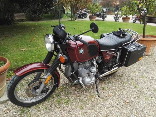 1975 BMW R75/6 full opt. SOLD