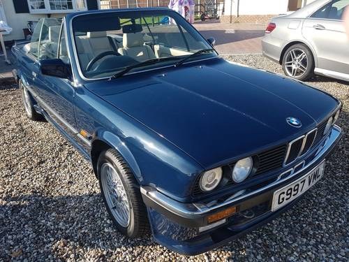 BMW 325i Convertible 1990 For Sale by Auction