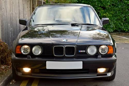 BMW M5 3.6 PETROL MANUAL [E34] 5DR 1992 [J] BLACK VENDUTO