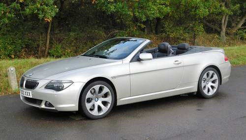 2004 BMW 645 Ci Convertible For Sale by Auction