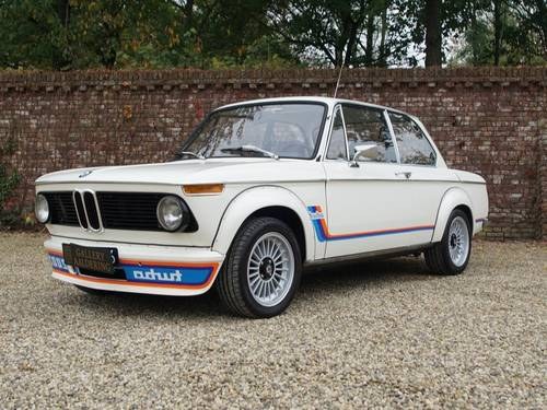 1974 BMW 2002 Turbo with original sunroof !! For Sale