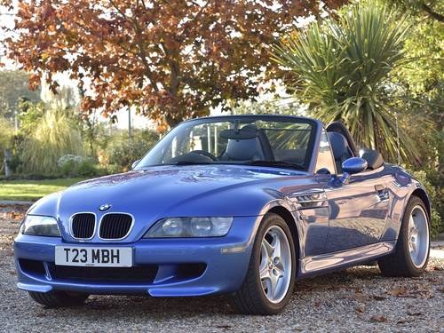 OUTSTANDING Z3M ROADSTER 1999(T) FSH - 27614 MILES FROM NEW For Sale