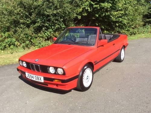 1992 BMW 318i Cabriolet (E30) For Sale by Auction