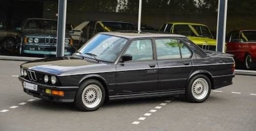 1986 WANTED: BMW E28 M535i or 535i SE