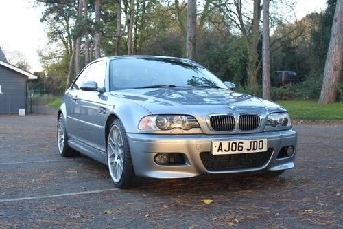 2006 BMW E46 M3 CS Coupe SMG For Sale by Auction