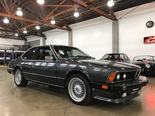 1983 BMW 633CSI In vendita