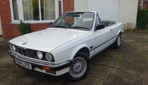 1988 320i E30 - Barons Sandown Pk Tuesday 12th December 2017 For Sale by Auction