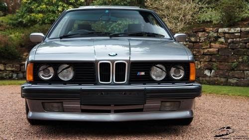 1989 BMW M635 CSI MOTORSPORT EDITION 1 OF 20 RARE LTD EDT CARS In vendita