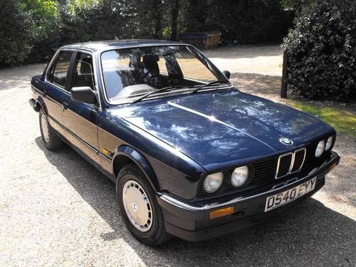 1986 E30 320i - Barons Sandown Pk Tuesday 12th December 2017 For Sale by Auction