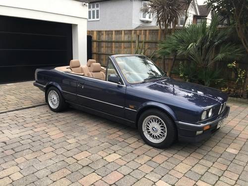 1989 BMW 325i convertible auto SOLD