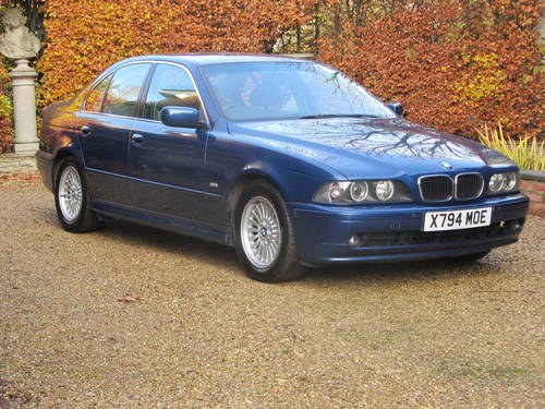 2001 BMW E39 525d One Owner since 2002 Full Service History SOLD