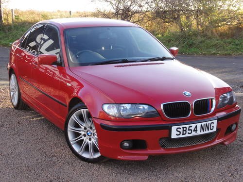 2004 BMW E46 320i M Sport Saloon, Manual, 106k Miles, Imola Red  SOLD