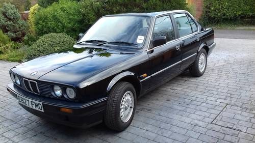 1988 Genuine E30 316 Auto petrol 73400 miles only. SOLD