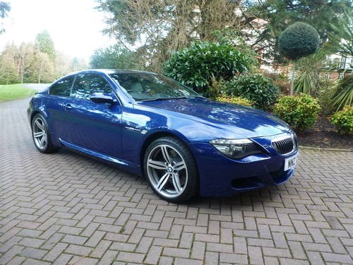 2007 Beautiful low mileage M6 V10. SOLD