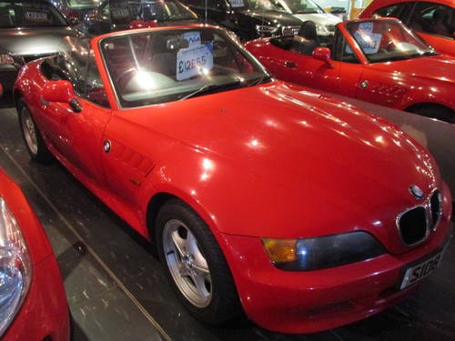 1998 bmw z3 convertible red with black In vendita